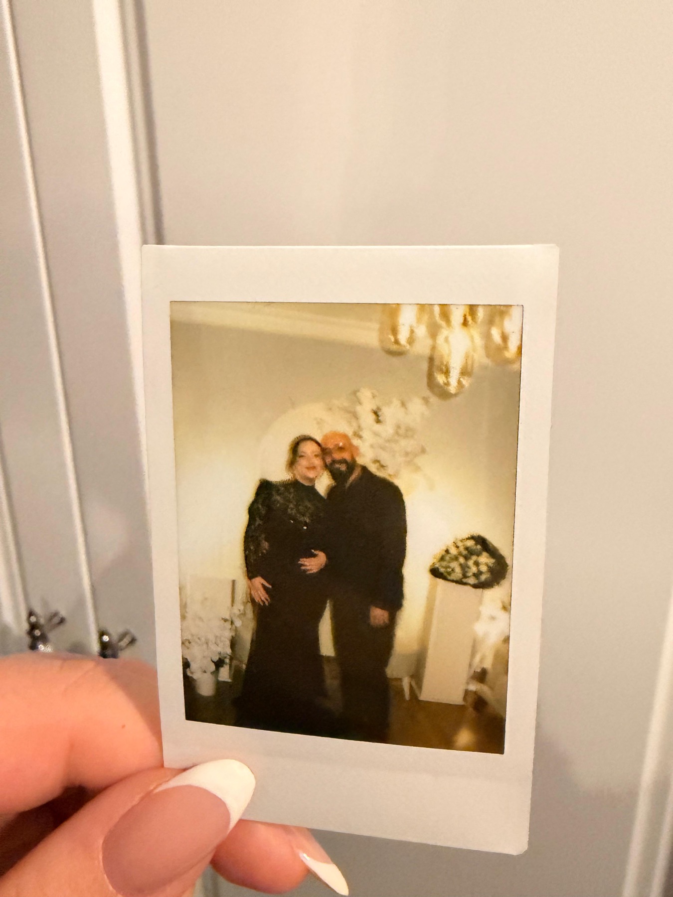 Nişandan polaroid fotoğraf